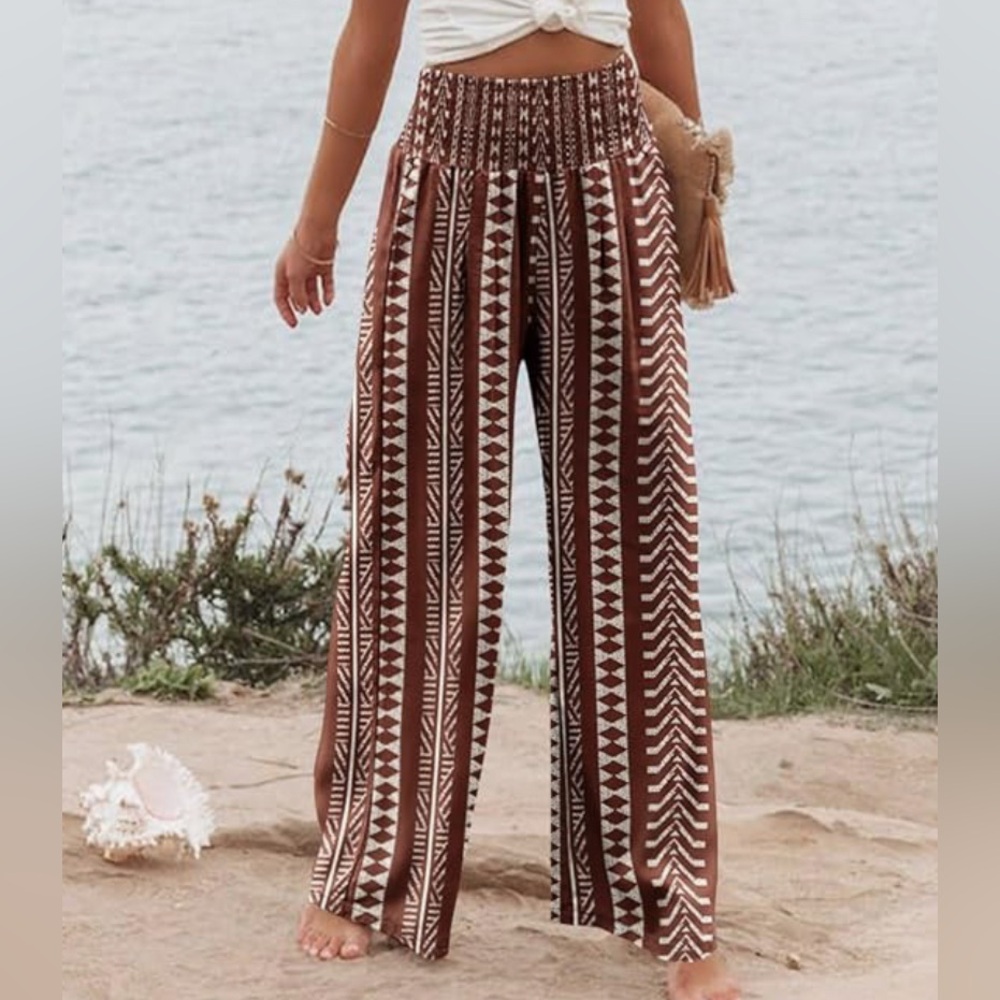 Angerella pants size large boho print